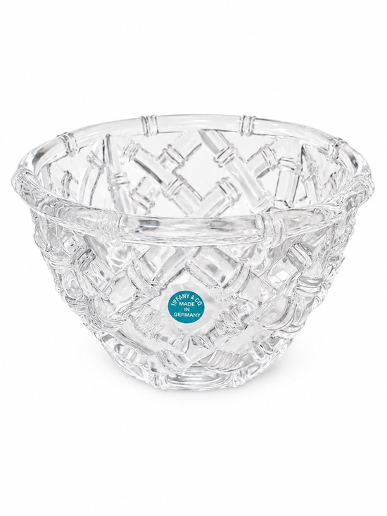 Tiffany & Co. Other - Tiffany & Co CRYSTAL BOWL, (Germany) Vintage Heavy Glass Decor or Candy Dish